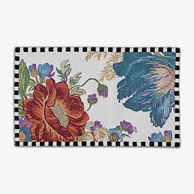 Amara Flower Market Reflections Rug - Ivory