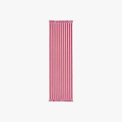 Amara HAY - Stripes & Stripes Rug - 60x200cm - Raspberry Ripple
