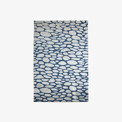 Amara William Yeoward - Pebble Woad Rug - 160x260cm