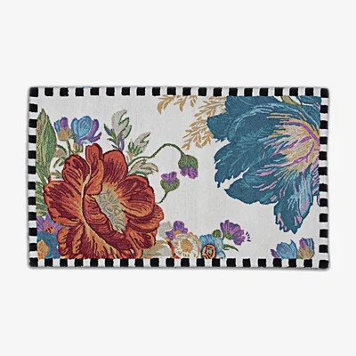 Amara Flower Market Reflections Rug - Ivory