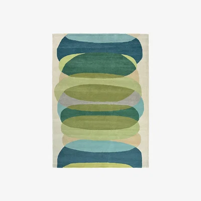 Amara Harlequin - Elliptic Rug - Emerald - 200x280cm