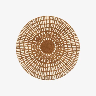 Amara Vivaraise - Noa Round Rug - 160cm - Bronze