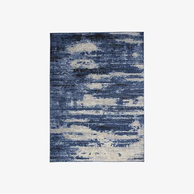Amara Calvin Klein - River Flow Rug - Blue/Grey - 160x221cm