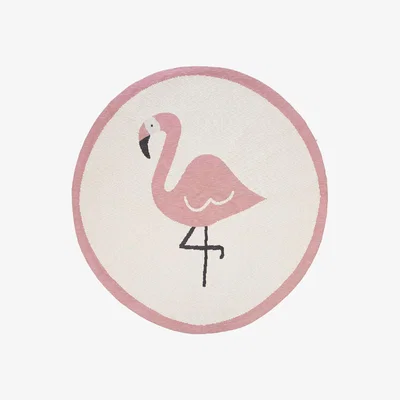 Amara AMARA Kids - Animal Rug - Flamingo