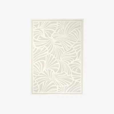 Amara Japanese Fans Rug - Ivory