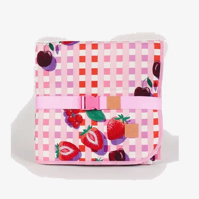 Amara Sundae Cherries Luxe Picnic Rug