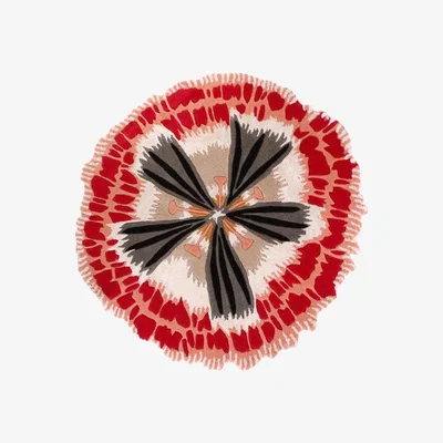 Amara Missoni Home - Botanica Round Rug - T03 - Salmone - 110cm Dia.