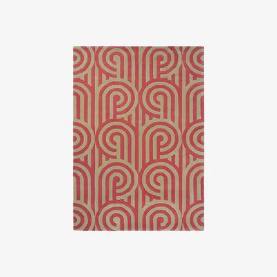 Amara Florence Broadhurst - Turnabouts Rug - Claret - 120x180cm