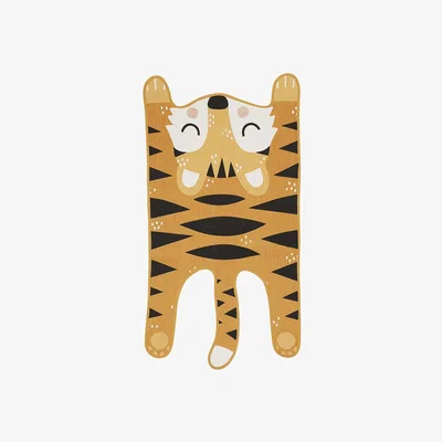 Amara Södahl - Theo Tiger Rug - Orange/Black/White