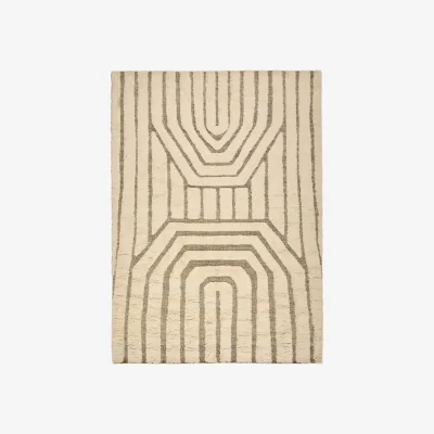 Atkin & Thyme Oberoi Shaggy Wool Rug 2 x 3m
