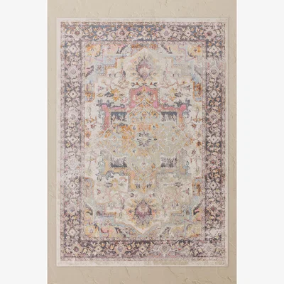 Anthropologie Flores Kira Classic Persian Medallion Rug