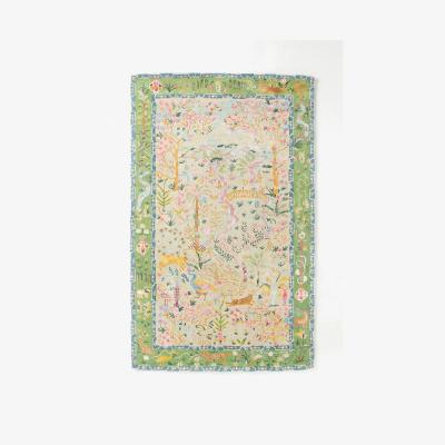 Anthropologie Tales Menagerie Tufted Wool-Viscose Blend Rug