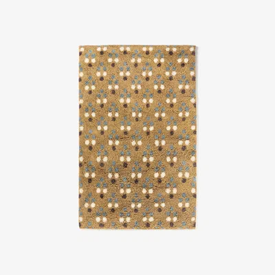 Anthropologie Dottie Tufted Wool Shag Dotted Rug
