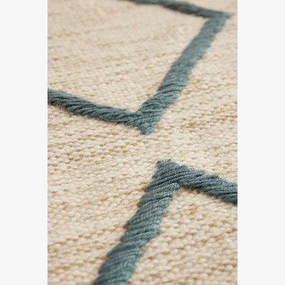 Anthropologie Birdie Fortescue Rhombus Rug