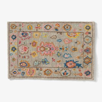 Anthropologie Wool Hand-Knotted Persian Inspired Multi-Colour Rug