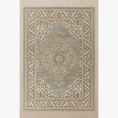 Anthropologie Bronte Hand-Tufted Natural Beige Wool Persian Rug