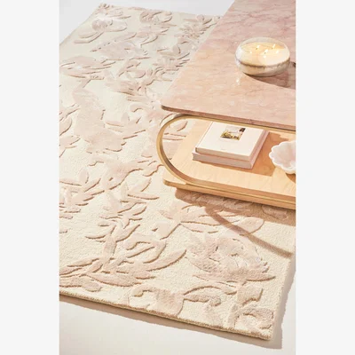 Anthropologie Hand-Woven Lilly Rug