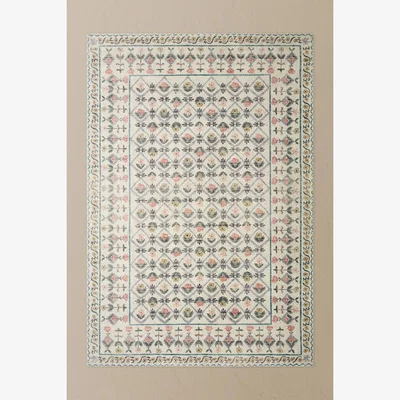 Anthropologie Loloi Eden Lattice Rug