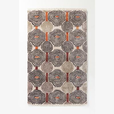 Anthropologie Tufted Maple Rug