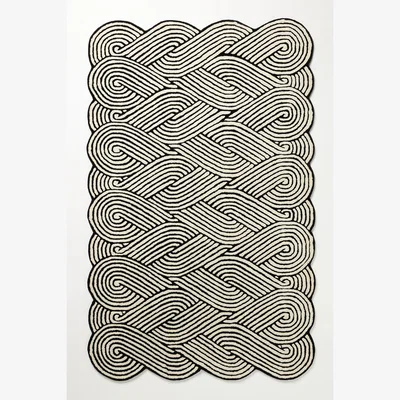 Anthropologie Hand-Tufted Rissa Rug