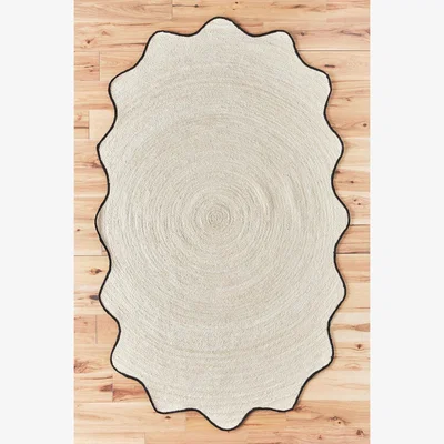 Anthropologie Hartley Jute Rug