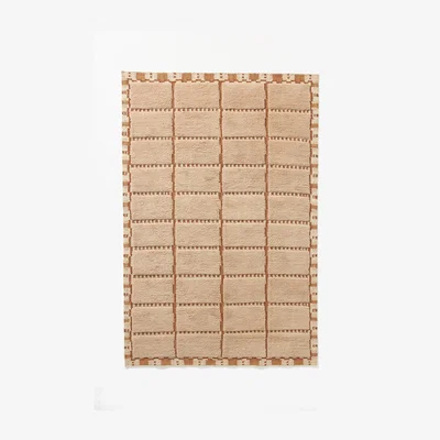 Anthropologie Katie Hodges Grid Rug