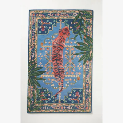 Anthropologie Tufted Bengal Rug