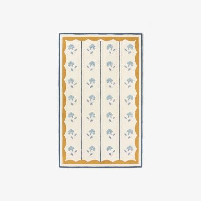 Anthropologie Essex Hand-Tufted Wool Blend Floral Rug