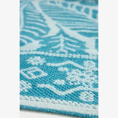 Anthropologie Handwoven Margot Indoor/Outdoor Rug