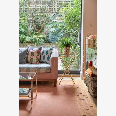 Anthropologie LAYERED X Alice Crawley Indocine Wool Rug
