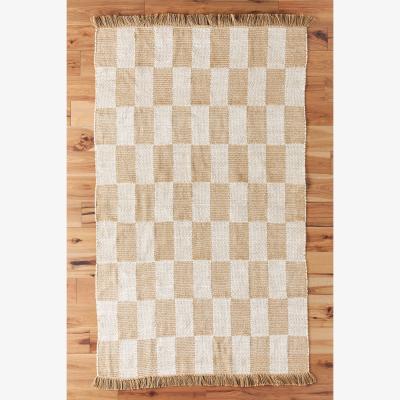 Anthropologie Amber Lewis for Anthropologie Checkered Jute Rug