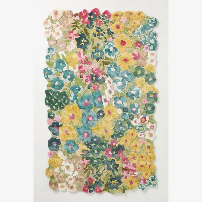 Anthropologie Hand-Tufted Cassia Rug