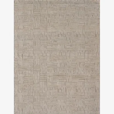 Andrew Martin Ridge Natural Medium, Rug, 8' x 10' - Andrew Martin
