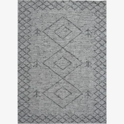 Andrew Martin Sama, Rug, 5' x 8', Silver - Andrew Martin