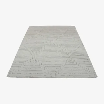 Andrew Martin Traverse Ivory, Rug, 9' x 12' - Andrew Martin