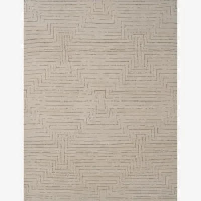 Andrew Martin Traverse Ivory, Rug, 5' x 8' - Andrew Martin