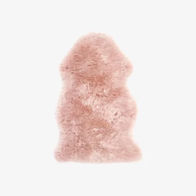 Arighi Bianchi Australian Genuine Sheepskin Rug, Double / Pink