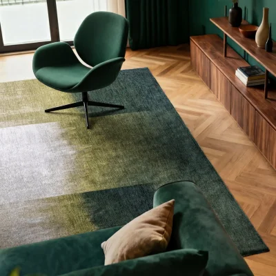 Arighi Bianchi Sendai Rug, 2.4m x 3.4m / Green
