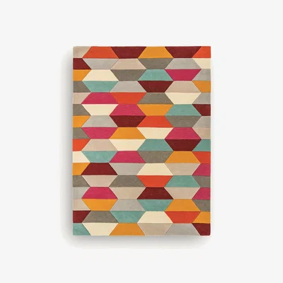 Arighi Bianchi Funk Rug, 2m x 3m / Orange