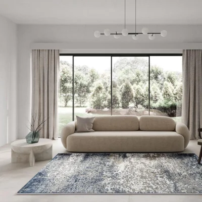 Arighi Bianchi Canyon Rug, 2.8m x 3.8m / Blue
