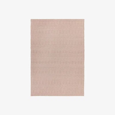 Barker and Stonehouse Twine Cotton & Wool Rug, Pink | W160cm | Barker & Stonehouse