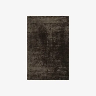 Barker and Stonehouse Chrome Charcoal 120x180cm Rug, Square, Grey | W120cm | Barker & Stonehouse