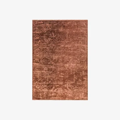 Barker and Stonehouse Zadana Rust 120x180Cm Rug, Square, Brown | W120cm | Barker & Stonehouse