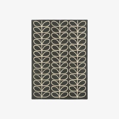Barker and Stonehouse Orla Kiely Linear Slate Rug
