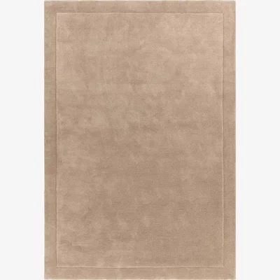 Barker and Stonehouse Aurelis Sand 160x230cm Rug, Square, Neutral Wool Blend | Barker & Stonehouse