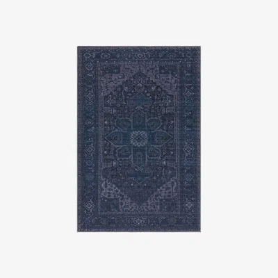Barker and Stonehouse Myla Sara 160x230cm Rug, Square, Navy | W160cm | Barker & Stonehouse