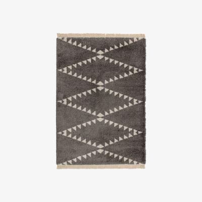 Barker and Stonehouse Harlow Rug, Charcoal