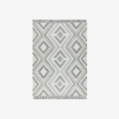 Barker and Stonehouse Calla Grey 160x230cm Rug, Square | W160cm | Barker & Stonehouse