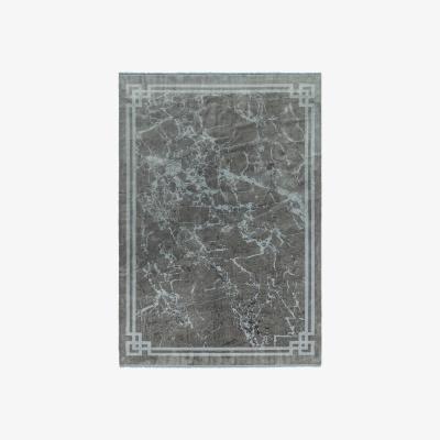 Barker and Stonehouse Zadana Silver Border 120x180Cm Rug, Square | W120cm | Barker & Stonehouse