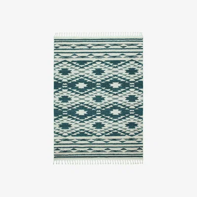 Barker and Stonehouse Tangier Rug, Green | W120cm | Barker & Stonehouse